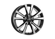 RIAL Aluminijska felga 9,0×19 5/112 ET49 (66,6) m12 crna prednja polirana M12-90949M13-1