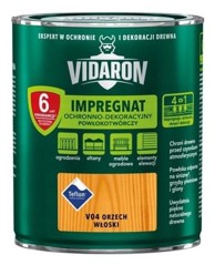 VIDARON Zaštitna i dekorativna impregnacija koja stvara film orah V04 0,7L