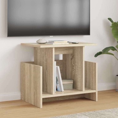 TV stalak 2 kom 50x35x45 cm od konstruiranog drva, sonoma hrast