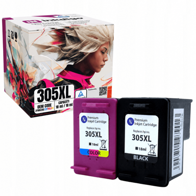 INKDIGO Tinta 305XL za HP DeskJet 2320 Plus 4100 2722e Envy 6010