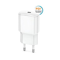 FOREVER Mrežni punjač PD QC TC-01, USB-C, 20 W, bijeli