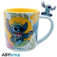 Šalica Disney 3D Hawaiian Stitch, 460 ml