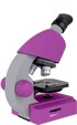 BRESSER Mikroskop Junior, 40x,-640x, ljubičasti