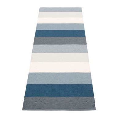 PAPPELINA Unutarnja i vanjska staza Molly Ocean Grey 70x200 cm, plava/krem