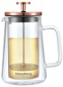 KLAUSBERG French press 0,35 L staklo i bakar