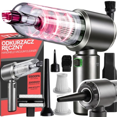 SLOMART Ručni usisavač 120 W 5500 Pa, bežični 3 brzine