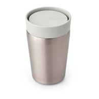 BRABANTIA Termo šalica Make & Take 200 ml, svijetlo siva