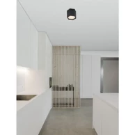 NOVA LUCE Plafonska svjetiljka Samba NL9212314, LED 10 W, 3000 K, 600 lm, IP20, crna