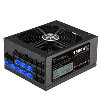 SILVERSTONE Napajanje Strider Titanium ST1500-TI V2.0, 1500W, 135mm, modularno, 80+ Titanium