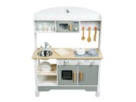 ELINELI Dječja drvena kuhinja s dodacima 86 cm, rastuća