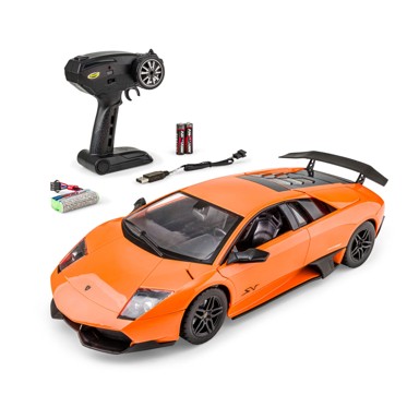 CARSON RC automobil, Lamborghini Murcielago, 1:14, 2,4 GHz, RTR, narančasta
