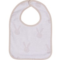 BUBABA BY FREEON Podbradnjak s kopčanjem na druker, zečići, bež