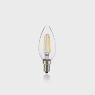 LED žarulja OLIVA, E14, 4W, 3000K, ID101224, prozirna