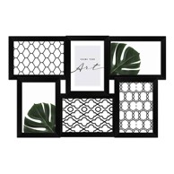 Crni plastični viseći okvir 48x32 cm