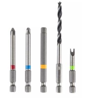 GRAPHITE Energy+ set u aluminijskom kovčegu: bušilica/odvijač s uklonjivom glavom, 2 baterije 2.0Ah, punjač i 109 dodataka