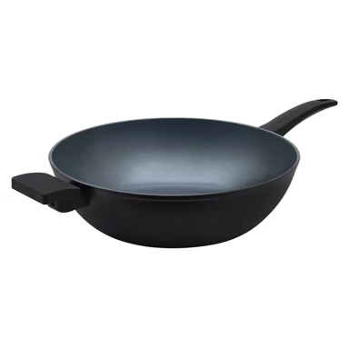 BE LIVING Wok tava Delight Black, 32 cm