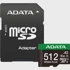 ADATA Memorijska kartica Speed Plus microSDXC, 512GB, UHS-I U3, Class 10, V30, A2