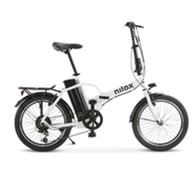 NILOX Električni bicikl eBike J1 Pro, bijeli, 250 W,9600 mAh