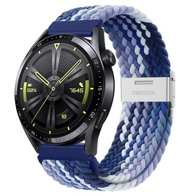 B-STRAP Elastic Nylon 2 remen za Huawei Watch 3 / 3 Pro, blueberry