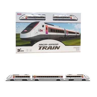 Željeznički set, 79 cm, na baterije, highspeed lokomotiva