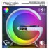 Lampa G Majesticline s Bluetooth zvučnikom i budilicom, bijela