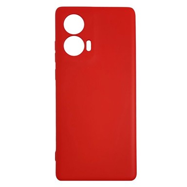 MAXMOBILE Maskica za Motorola Edge 50 Fusion SILICONE MIKRO, crvena