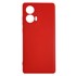 MAXMOBILE Maskica za Motorola Edge 50 Fusion SILICONE MIKRO, crvena