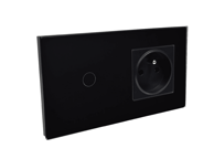 BOT Pametna utičnica s WiFi prekidačem za svjetlo SPS11 crna