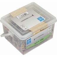 LUX TOOLS Vijak za drvo metalni iver 6,0x100