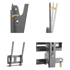 MACLEAN Vertikalni nosač za LCD TV MC-856 40”-55”, crni