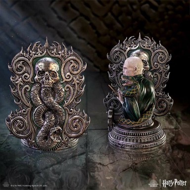 NEMESIS NOW Kolekcionarski držač knjiga, Harry Potter, Lord Voldemort, 20.5cm