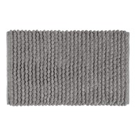 WENKO Siva tekstilna kupaonska prostirka 50x80 cm Solivo