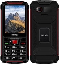 EVOLVEO StrongPhone W4, crno-crveni