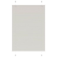 Roleta plisirana, 100x150 cm, širina tkanine 99,4 cm, svijetlosiva