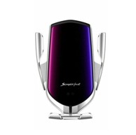 Pametni automobilski punjač za mobitel, 10W, srebrni