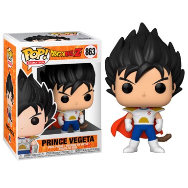 FUNKO POP Figura Dragon Ball Z Prince Vegeta, 9 cm