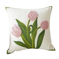 LIVEFY Jastučnica Flower 4, 45x45 cm, bijela