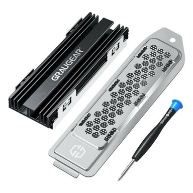 GRAUGEAR Hladnjak za M.2 NVMe SSD za PlayStation 5 s pokrovom za proširenje memorije G-PS5HS02-COV