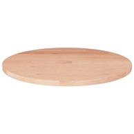 Okrugla stolna ploča Ø50x1,5 cm od netretirane hrastovine