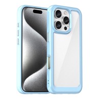 Outer Space Case maskica s fleksibilnim okvirom za iPhone 16e, plava