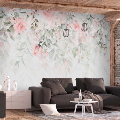 Foto tapeta Waterfall of Roses First Variant 450x315