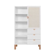 BELLAMY Regal za knjige Ratata, bijela