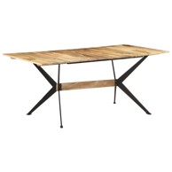 Blagovaonski stol 180 x 90 x 76 cm od masivnog drva manga