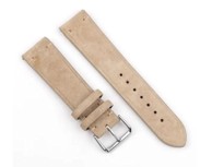 BSTRAP Remen Suede Leather za Garmin Venu 2S, beige