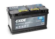EXIDE Akumulator 85Ah D+ EA852 31,5x17,5x17,5 (800a )