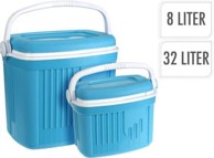 PROGARDEN Kutija za hlađenje ICEBERG 32 + 8 L set 2 komada, plava