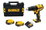 DEWALT DCD777P2 aku bušilica-odvijač 18V, 2×5.0Ah