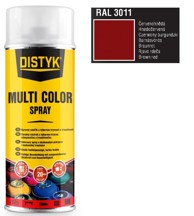 DISTYK Sprej boja RAL3011, 400 ml, smeđe crvena