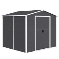 HOMESTAR Vrtna sjenica 240 x 206 x 198 cm, tamnosiva