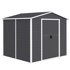 HOMESTAR Vrtna sjenica 240 x 206 x 198 cm, tamnosiva